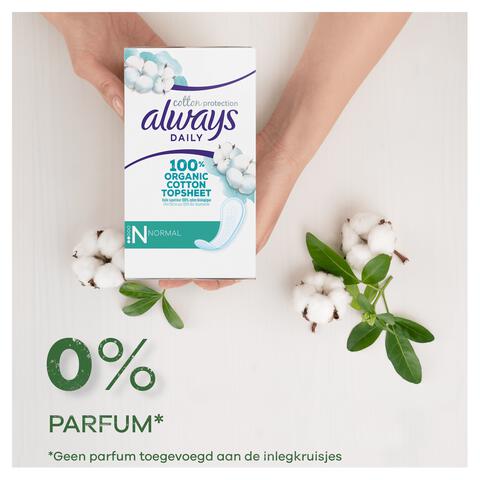 Always Inlegkruisjes Daily Cotton Protection Normal 28 stuks