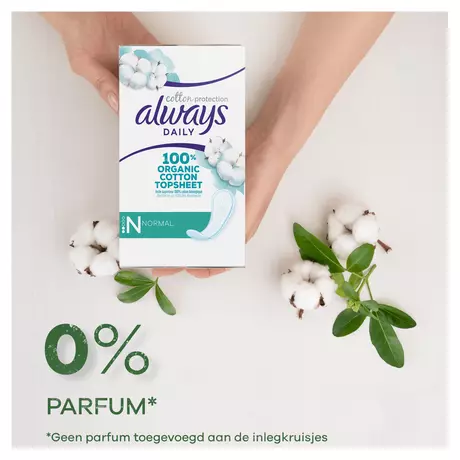Always Inlegkruisjes Daily Cotton Protection Normal 28 stuks