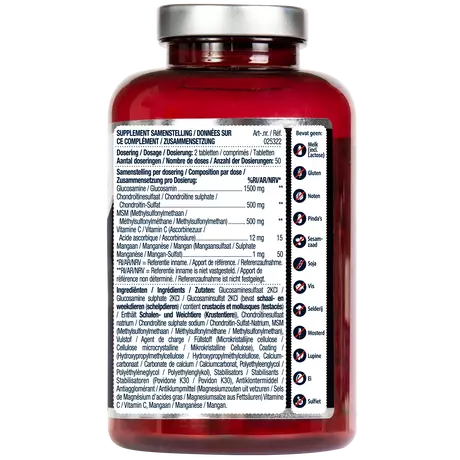 Lucovitaal Glucosamine Chondroïtine & MSM Tabletten 100 stuks