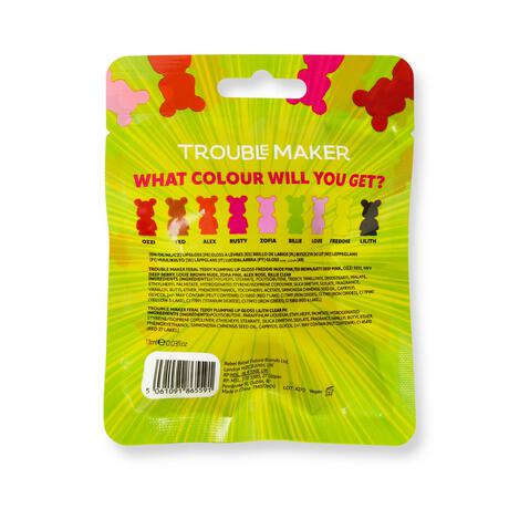 Trouble Maker Feral Teddy Mystery Plumping Lip Gloss