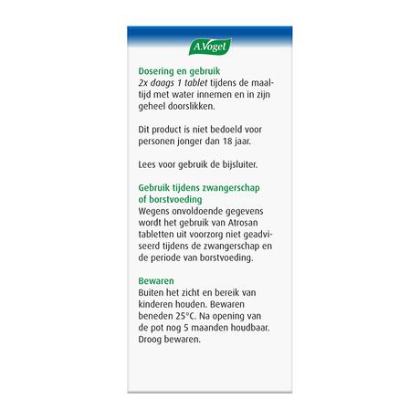 A.Vogel Atrosan bij Milde Gewrichtspijn en Reumatische Pijn Tabletten 60 stuks