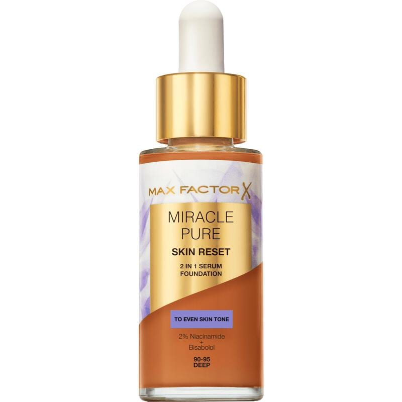 Max Factor Miracle Pure Serum Foundation 90-95 Deep 30 ML