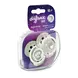 Difrax LOVI Dynamic Fopspeen 18M+ Night & Day Uni 2 stuks