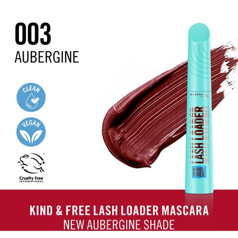 Rimmel London Kind & Free Lash Loader Mascara - Bordeaux - 003 Aubergine