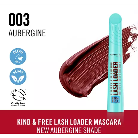 Rimmel London Kind & Free Lash Loader Mascara Bordeaux 003 Aubergine