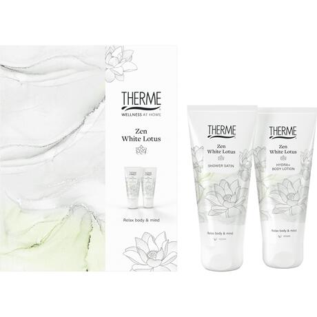 Therme Zen White Lotus Halve Harmonica Body Lotion /Shower Satin Geschenkset