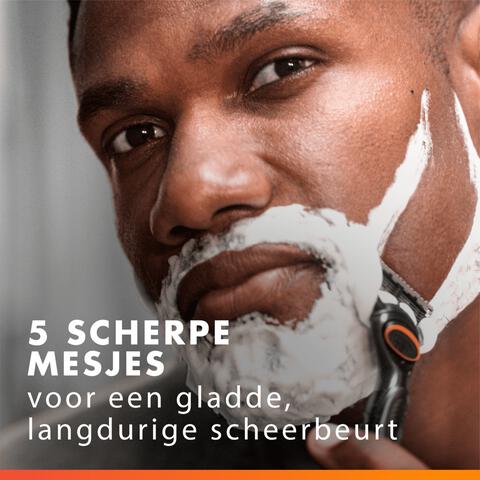 Gillette Fusion5 Power Navulmesjes 4 Stuks