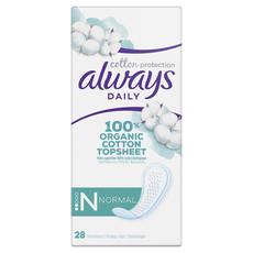 Always Inlegkruisjes Daily Cotton Protection Normal 28 stuks