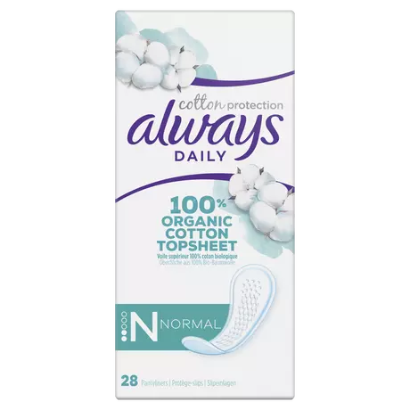 Always Inlegkruisjes Daily Cotton Protection Normal 28 stuks