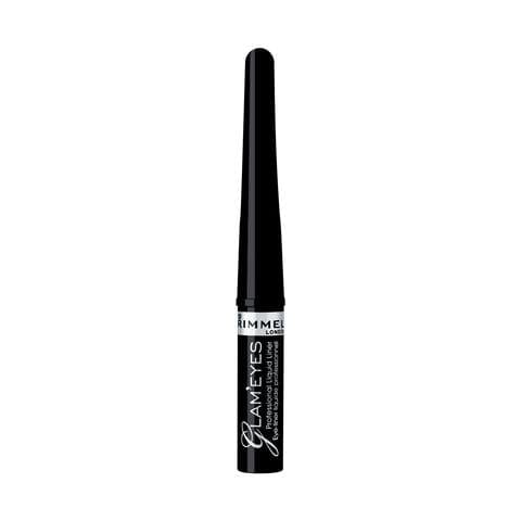 Rimmel London Glam'Eyes Professional Eyeliner 001 Black Glamour