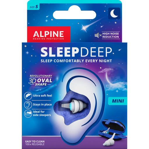 Alpine SleepDeep Mini Sleeping Earplugs