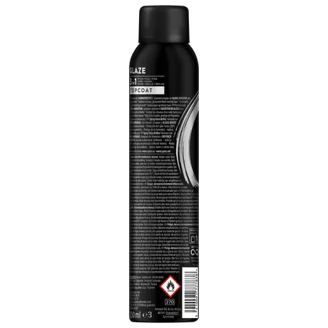 Syoss Glaze Topcoat Spray 200 ML
