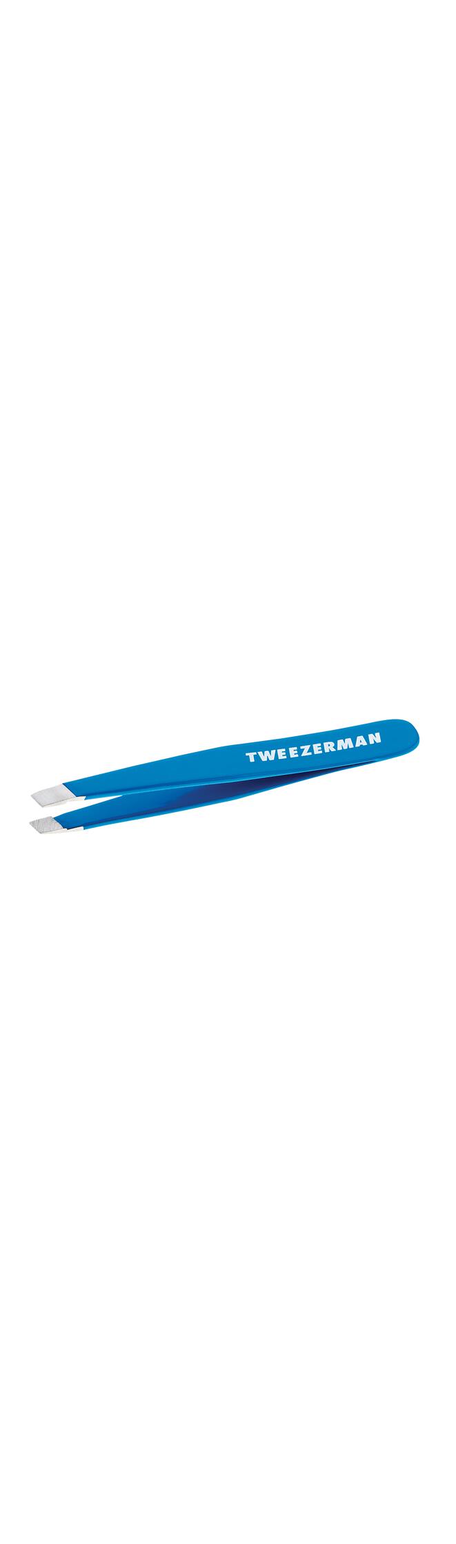 Tweezerman Mini Slant Bahama Blue