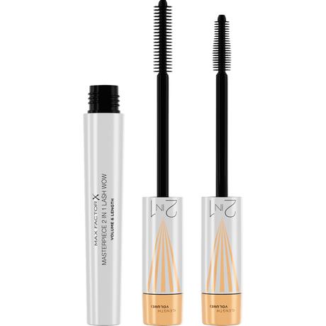 Max Factor Masterpiece 2In1 Lash Wow Mascara 01 Black