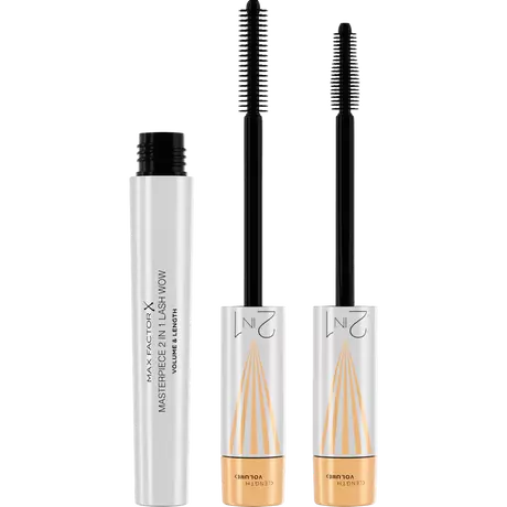 Max Factor Masterpiece 2In1 Lash Wow Mascara 01 Black