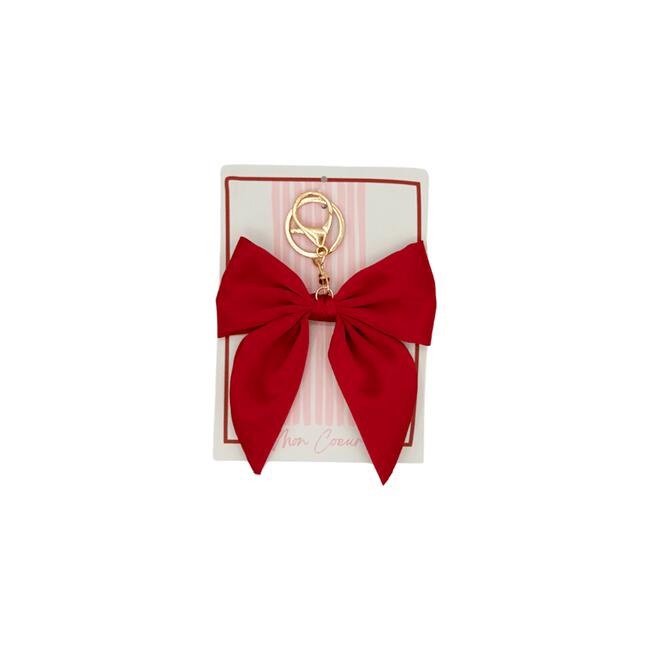  sleutelhanger roze strik