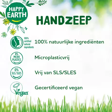 Happy Earth 100% Natuurlijke Lavender Ylang Handzeep 300 ML