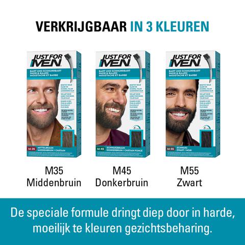 Just For Men Snor & Baard Middenbruin M35