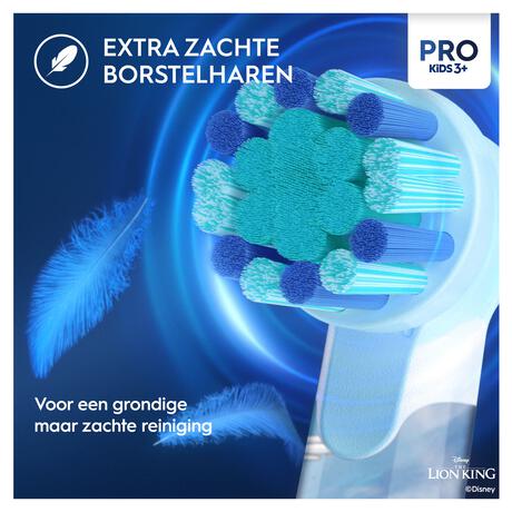 Oral-B Pro Kids Lion King Opzetborstels 4 stuks