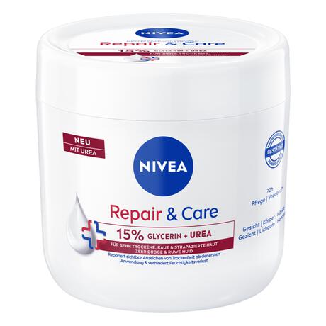 NIVEA Repair & Care Urea Intensief Hydraterende Bodycrème 400 ML
