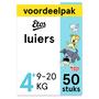 Etos Woezel & Pip Luiers Maxi Plus Voordeelpak Maat 4+ 9-20 kg 50 stuks