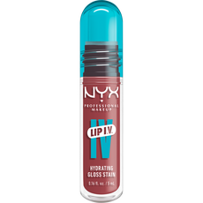 NYX Professional Make Up Lip IV Hydraterende Lipgloss + Stain 17 Petal Pourin Roze