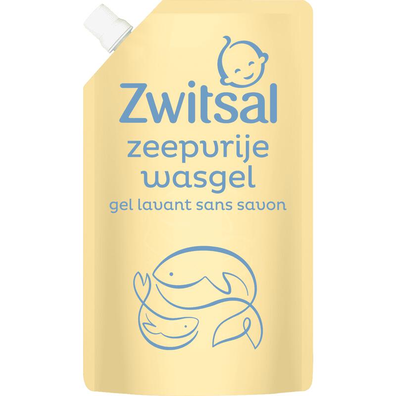 Zwitsal Zeepvrije Wasgel Refill 500 ML
