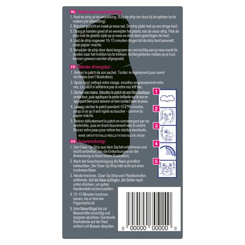 Bioré Diep Reinigende Poriestrips Houtskool 6 stuks