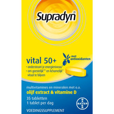 Supradyn Vital 50+ multivitamines voor vijftigplussers 35 tabletten