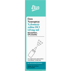 Etos Neusspray Xylometazoline HCl 1,0 MG/ 10ML