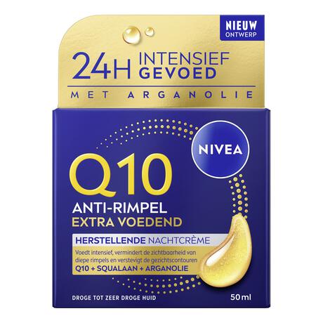 NIVEA Q10 Power Extra Voedend Nachtcrème 50 ML