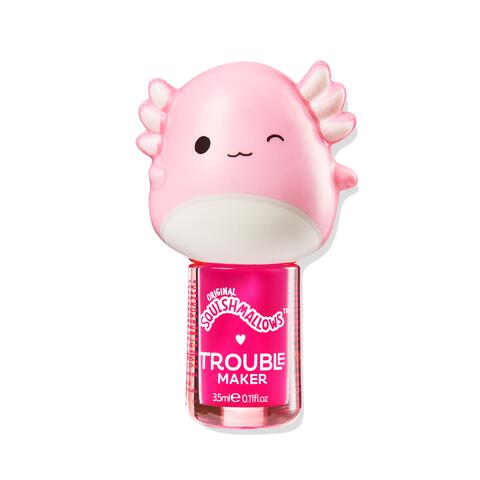 Trouble Maker X Squishmallows Archie The Axolotl Melt Down Lip Oil