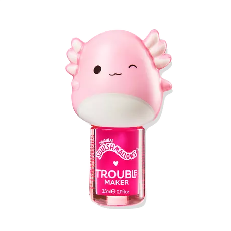 Trouble Maker X Squishmallows Archie The Axolotl Melt Down Lip Oil