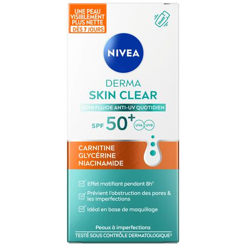 NIVEA Derma Skin Clear Daily Fluid Spf50+ 40ML
