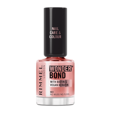 Rimmel London Wonder'Bond Care+Color Nagellak - Roze - 001 No Muss No Fuss