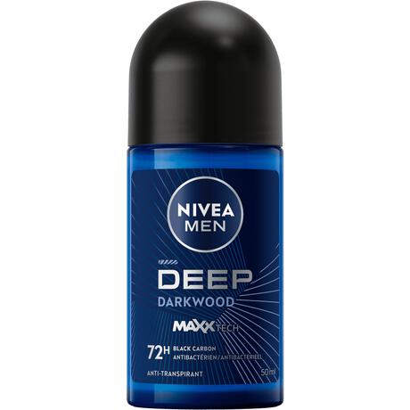 NIVEA MEN Deep Dark Wood Deodorant Roller 50 ML
