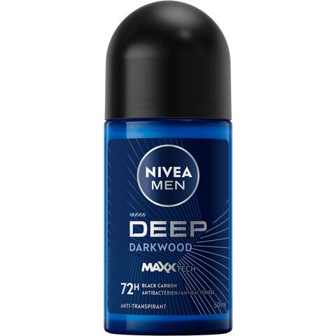 NIVEA MEN Deep Dark Wood Deodorant Roller 50 ML
