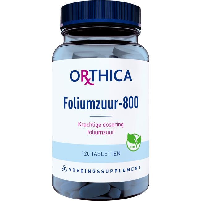 verlichten maximaliseren Vacature Orthica Foliumzuur-800 120 EA | Etos