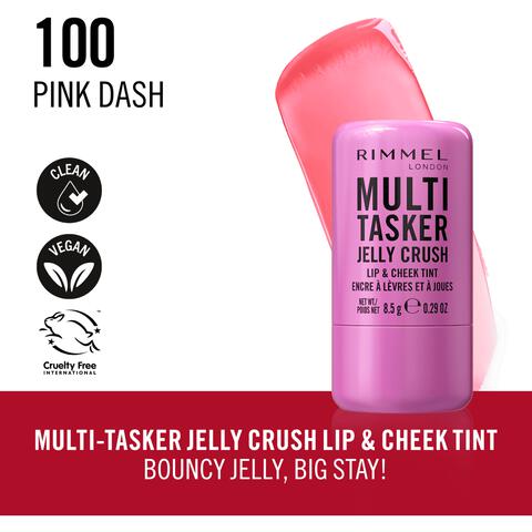 Rimmel Multi-Tasker Jelly Crush Blush en Lip Stain 100 Pink Dash