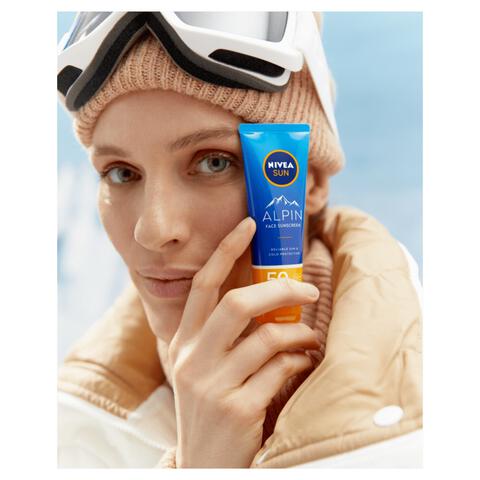 NIVEA SUN Alpin Face Zonnebrandcrème SPF 50 50 ML