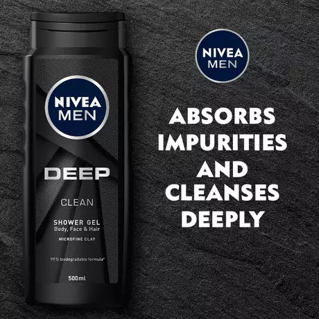NIVEA MEN Deep Clean Douchegel 500 ML