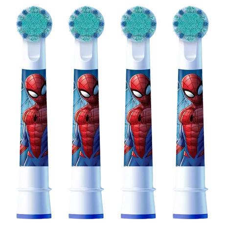 Oral-B Pro Kids Spiderman Opzetborstels 4 Stuks