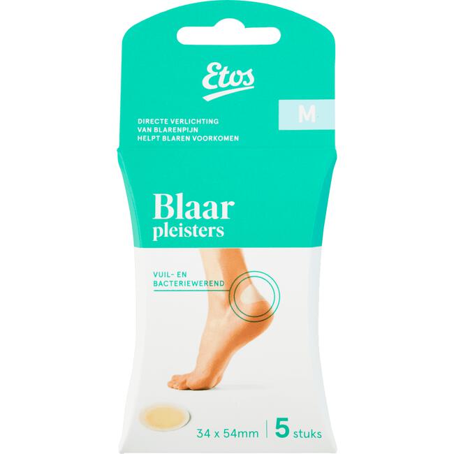 Etos Blaarpleister Medium 5 Pleisters