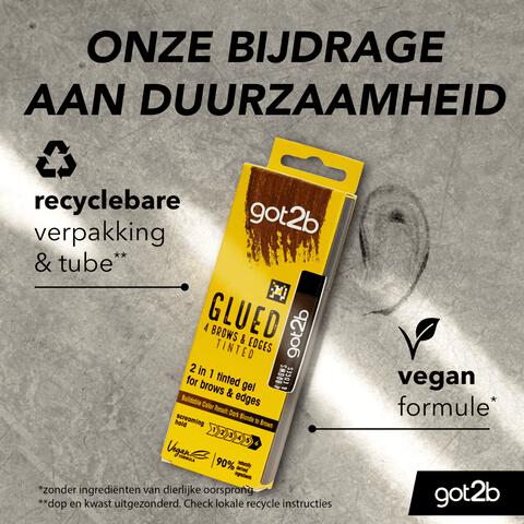 Got2B Glued 4 Brows & Edges Donkerbruin 16 ML