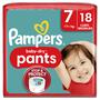Pampers Baby-Dry Pants Luierbroekjes Maat 7 17+ KG 18 Stuks