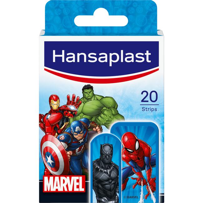 lijn restjes kussen Hansaplast Kinderpleisters Marvel 20 EA | Etos