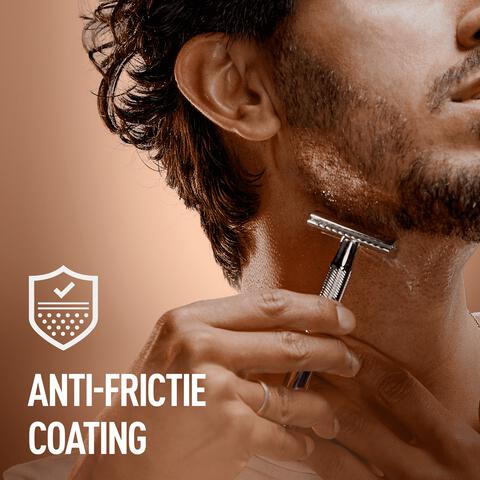 King C. Gillette Double Edge Safety Scheersysteem Met 5 Navulmesjes