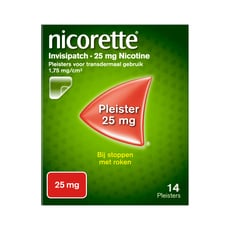 Nicorette Pleister 25 MG Nicotine 14 Stuks