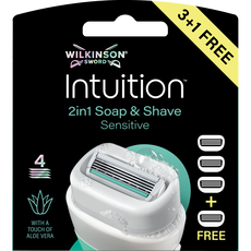 Wilkinson EU26 Intuition 2in1 Sensitive Blades 3+1 pack