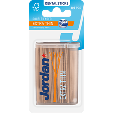 Jordan Dental Stick Double Ended Extra Thin 105 Stuks